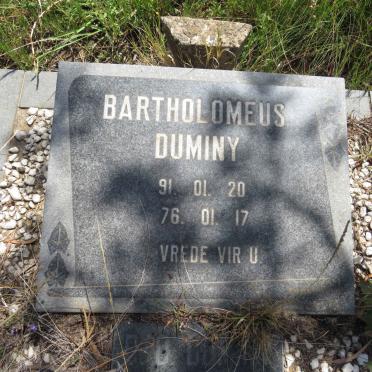 DUMINY Bartholomeus 1891-1976 :: DUMINY B.O. 1935-1997 _1