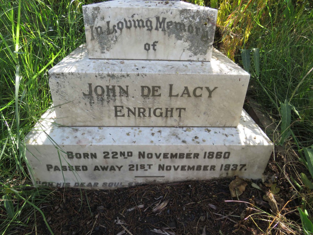 ENRIGHT John De Lacy 1860-1937 _2