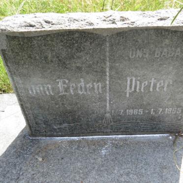 EEDEN Pieter, van 1965-1965