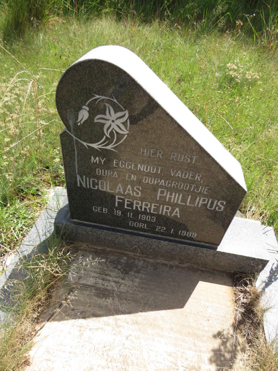 FERREIRA Nicolaas Phillipus 1903-1989
