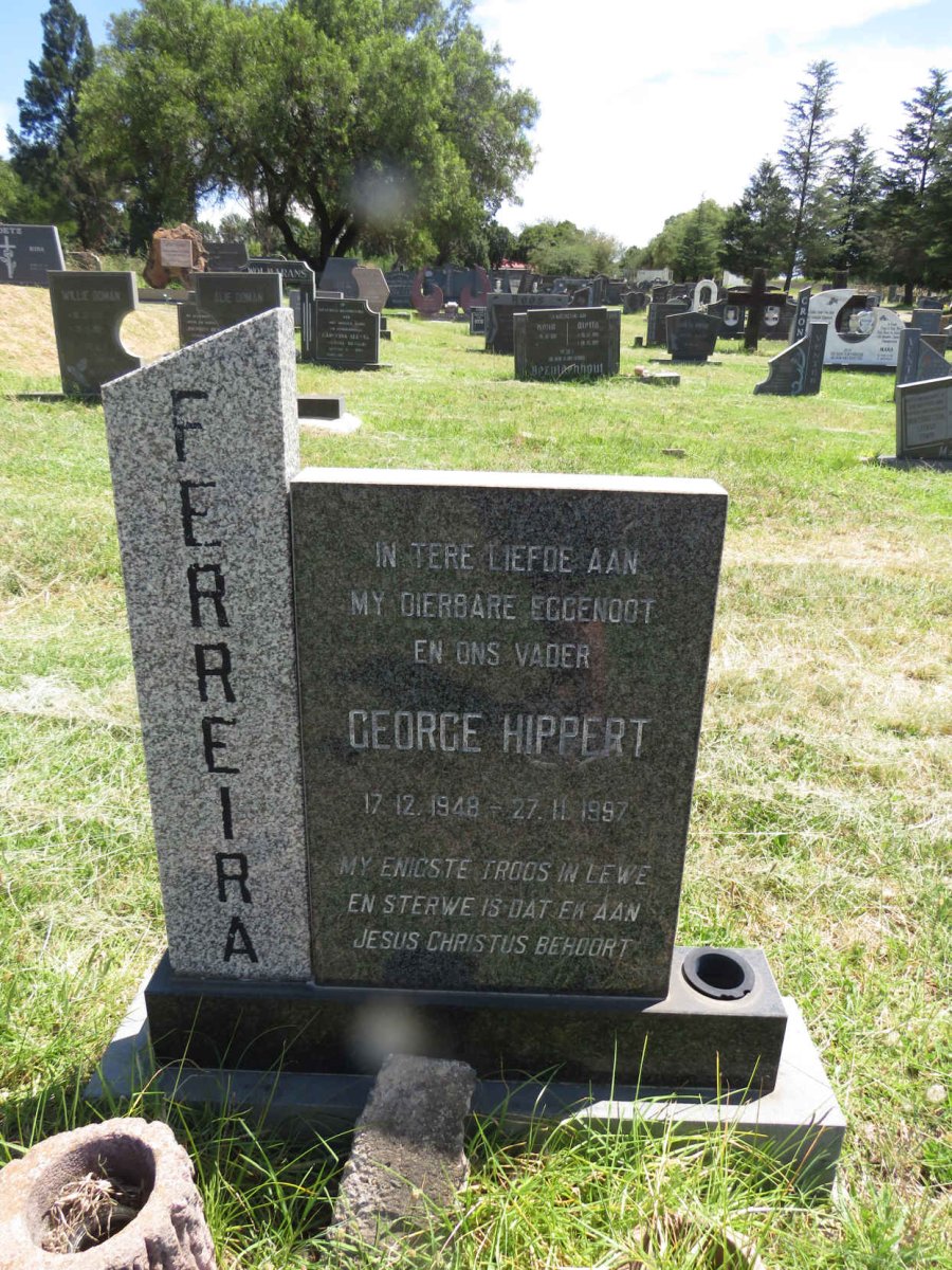 FERREIRA George Hippert 1948-1997