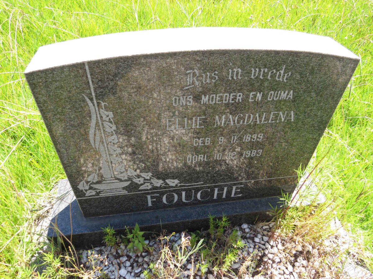 FOUCHE Ellie Magdalena 1899-1983