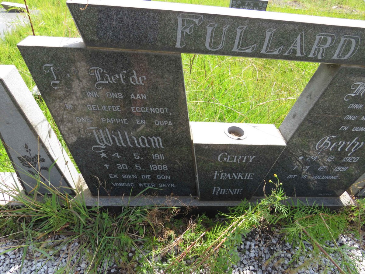 FULLARD William 1911-1988 & Gerty 1920-1991 _2