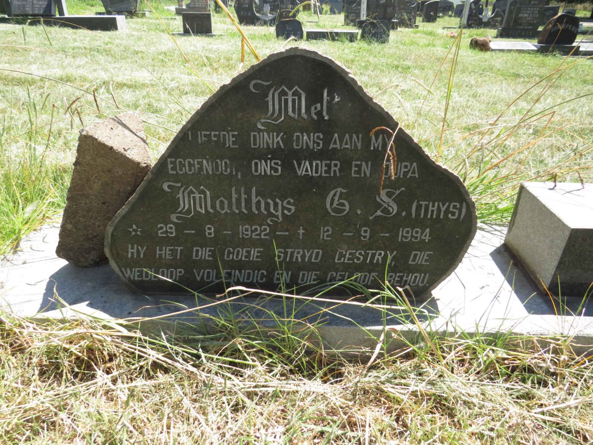 FICK Matthys C.S. 1922-1994 & Martha M. 1922-1999 _2