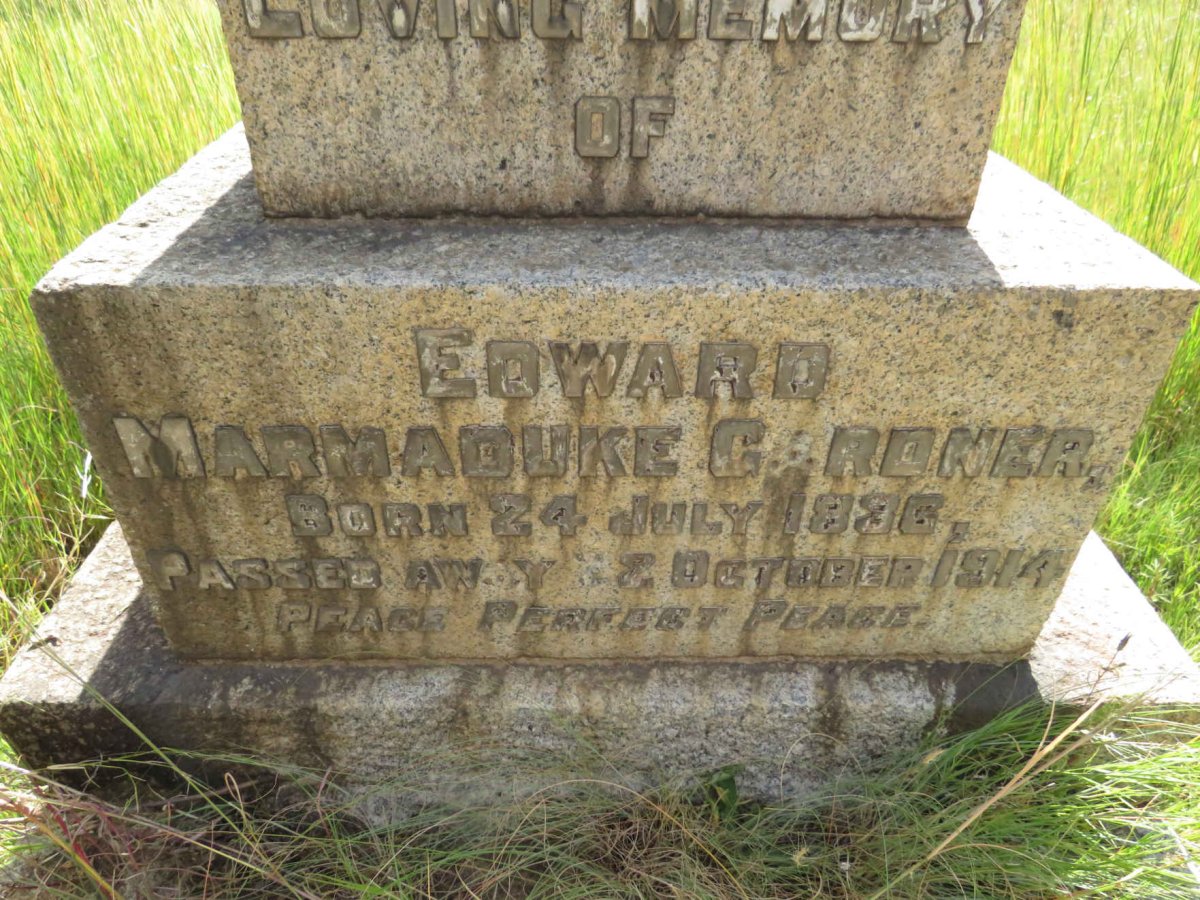 GARDNER Edward Marmaduke 1836-1914