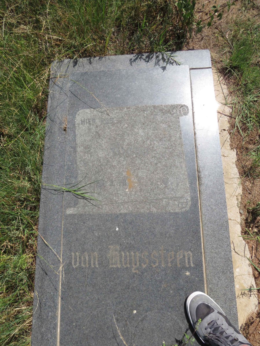 HUYSSTEEN, van
