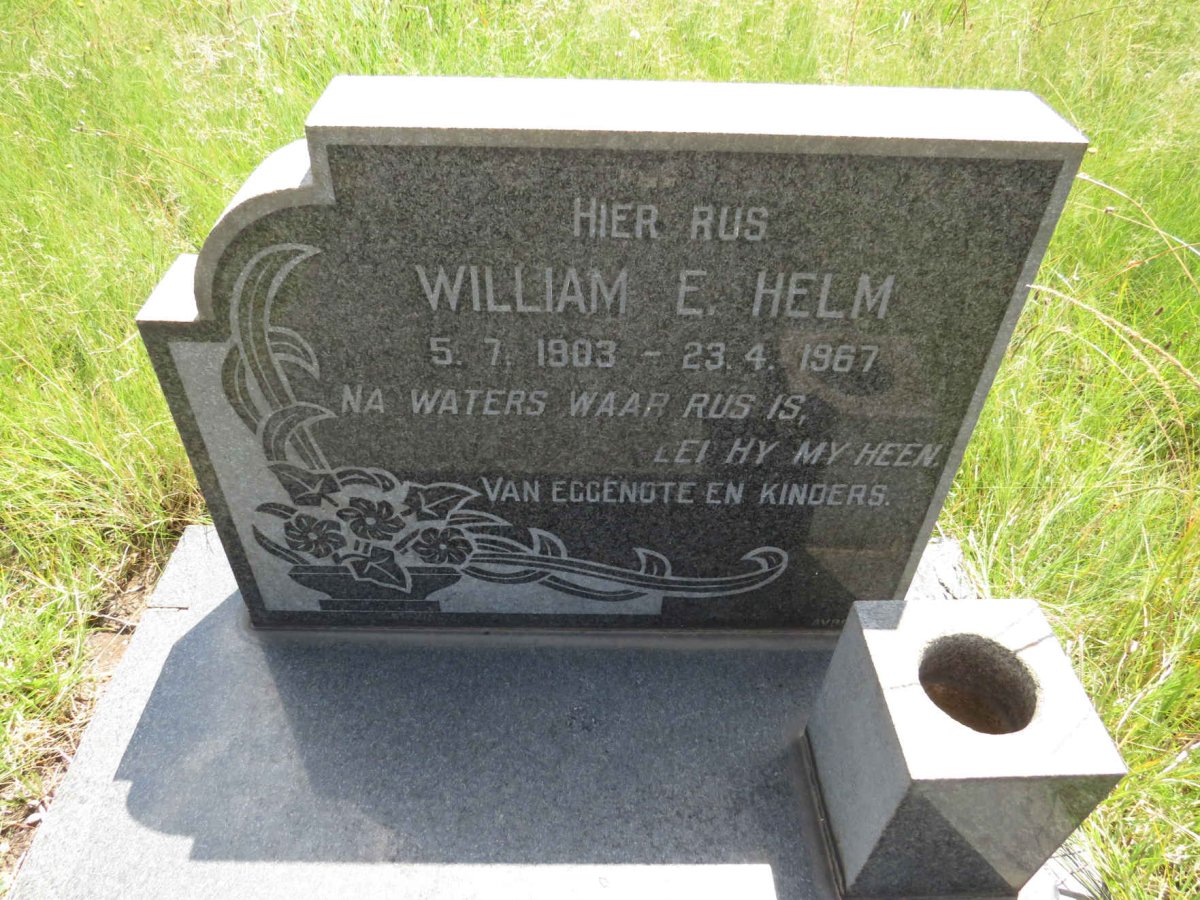 HELM William E. 1903-1967