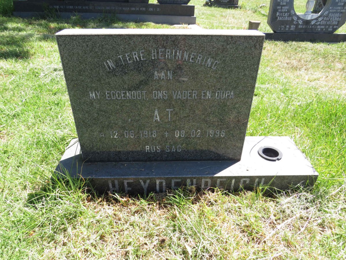 HEYDENREICH A.T. 1918-1996