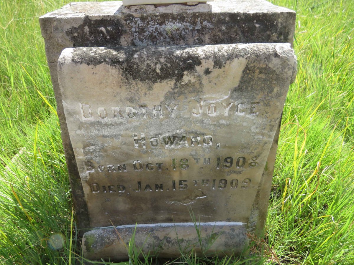 HOWARD Dorothy Joyce 1908-1909