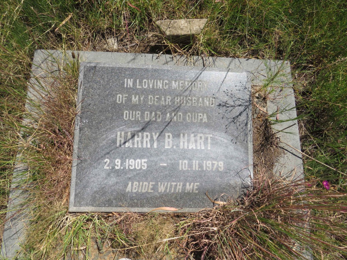 HART Harry B. 1905-1979