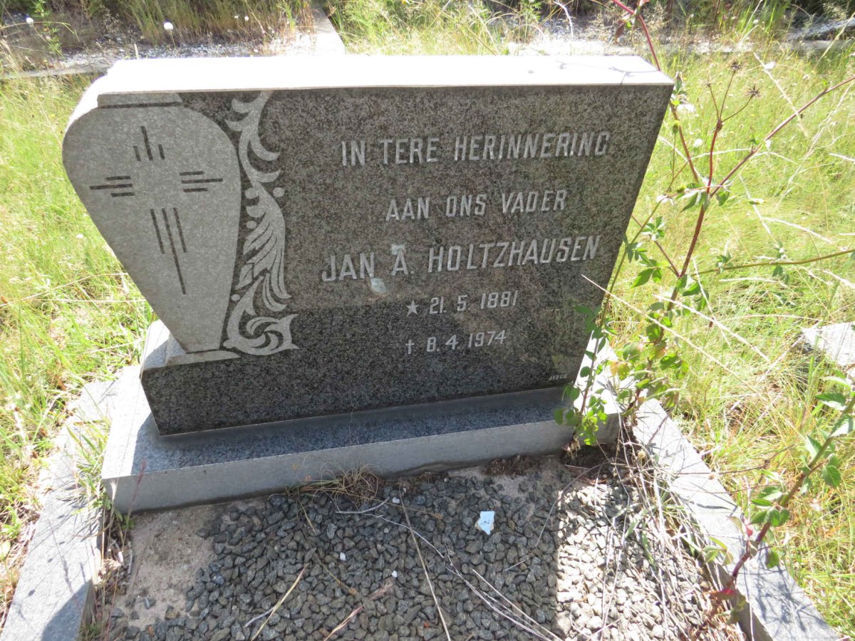 HOLTZHAUSEN Jan. A. 1881-1974