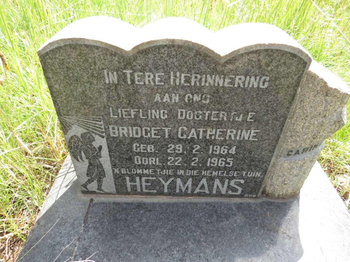 HEYMANS Bridget Catherine 1964-1965