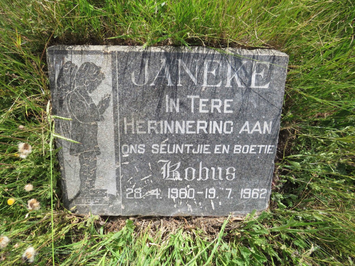 JANEKE Kobus 1960-1962