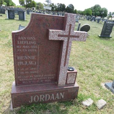 JORDAAN H.J.W. 1941-2009