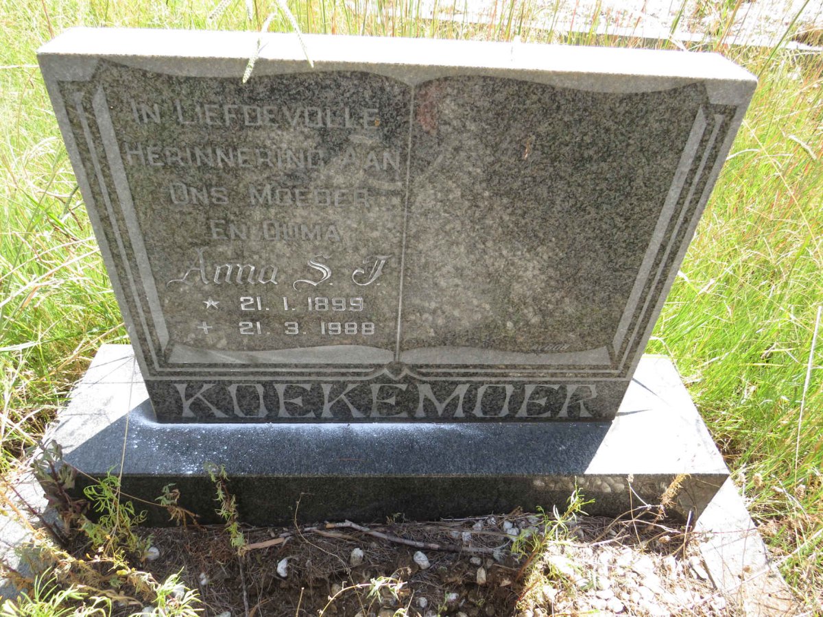 KOEKEMOER Anna S.J. 1899-1988