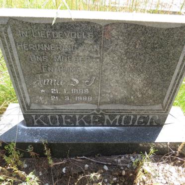 KOEKEMOER Anna S.J. 1899-1988