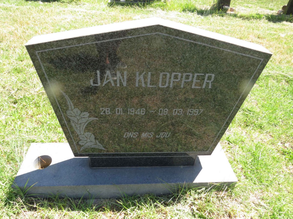 KLOPPER Jan 1946-1997