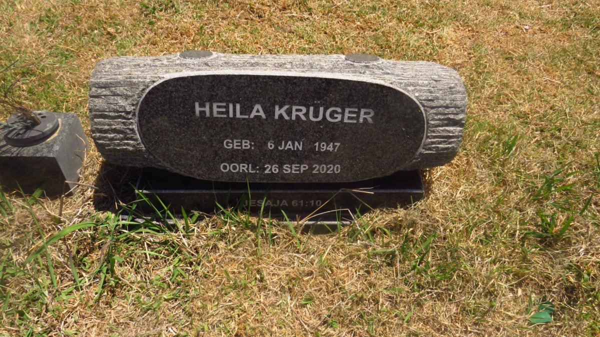 KRUGER Gerhard 1941-2011 & Heila 1947-2020 _1