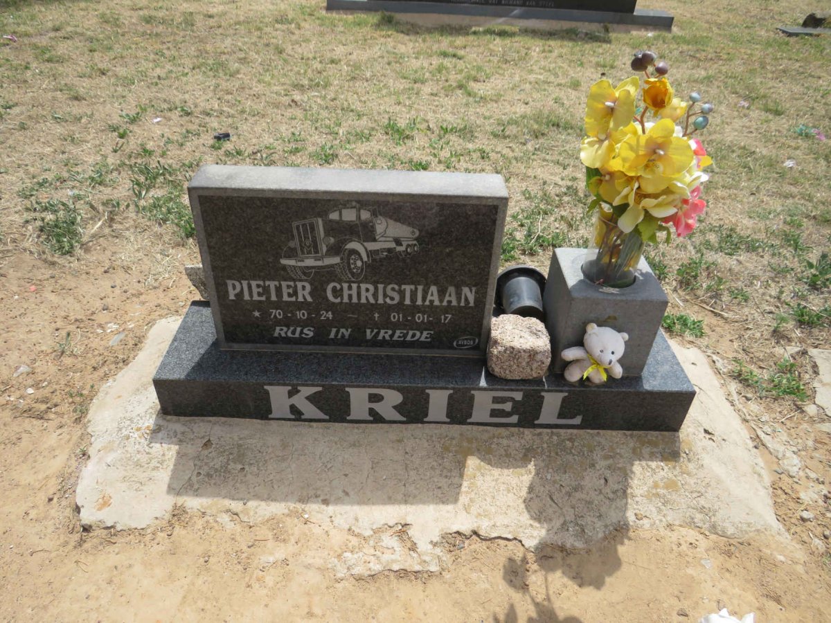 KRIEL Pieter Christiaan 