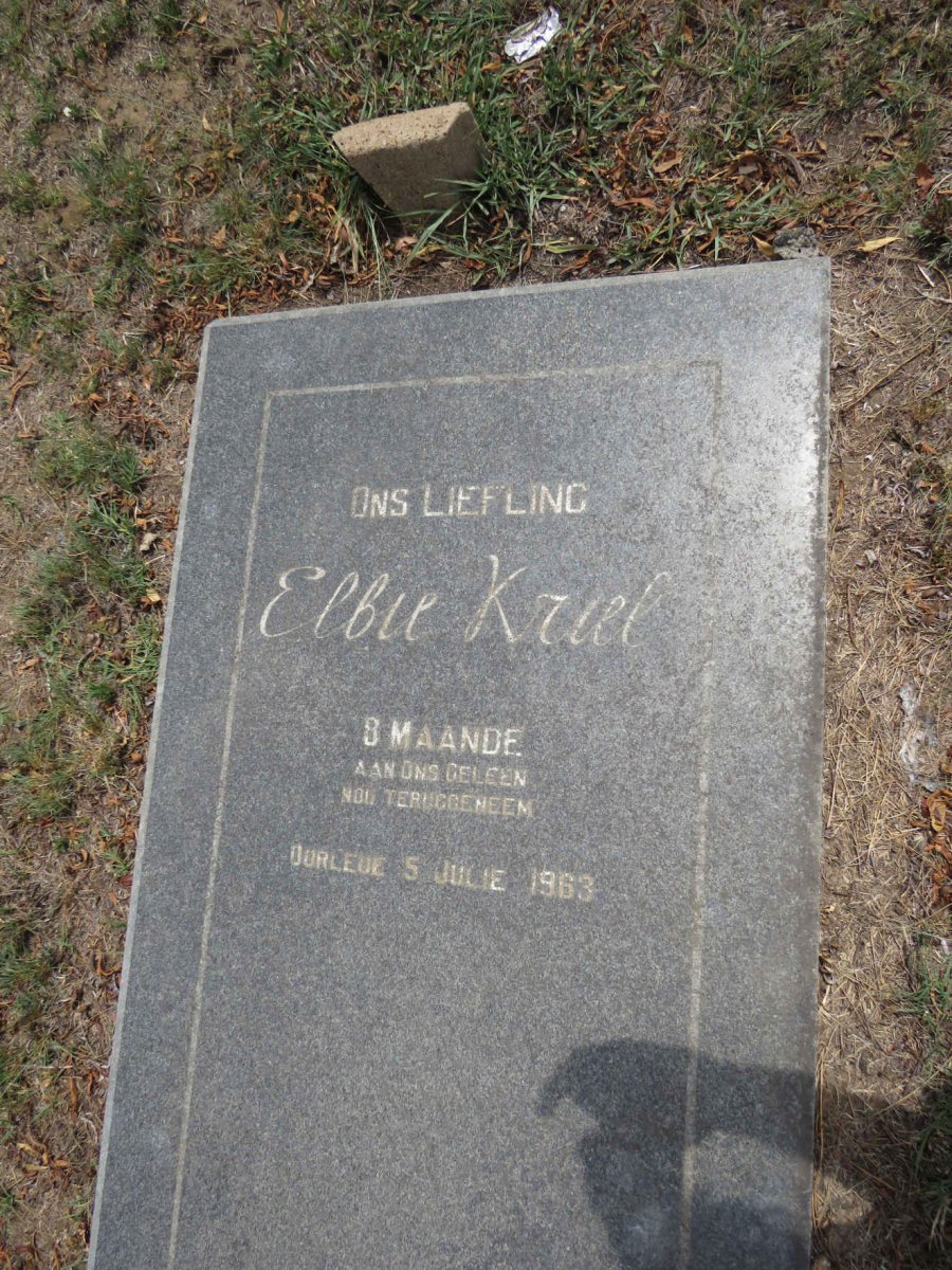 KRIEL Elbie -1963