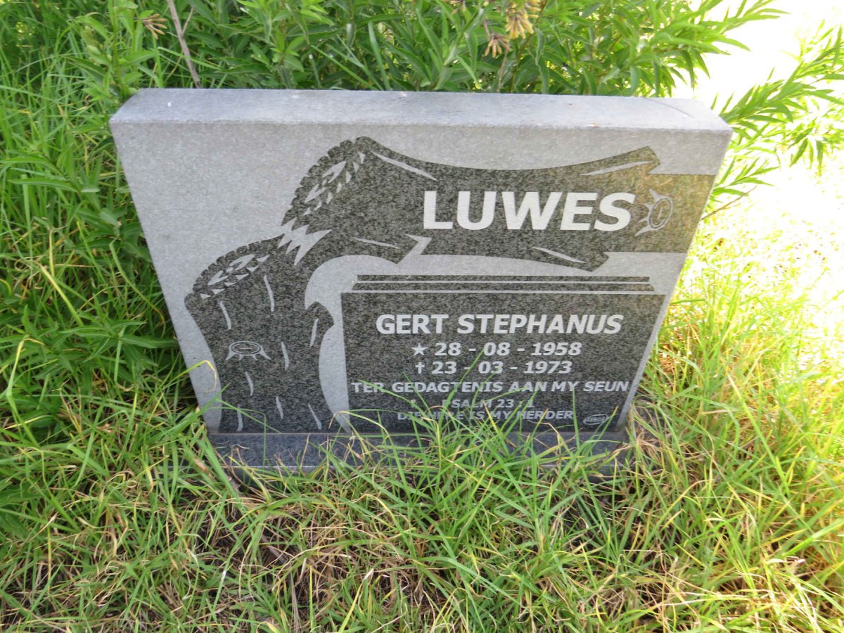 LUWES Gert Stephanus 1958-1973