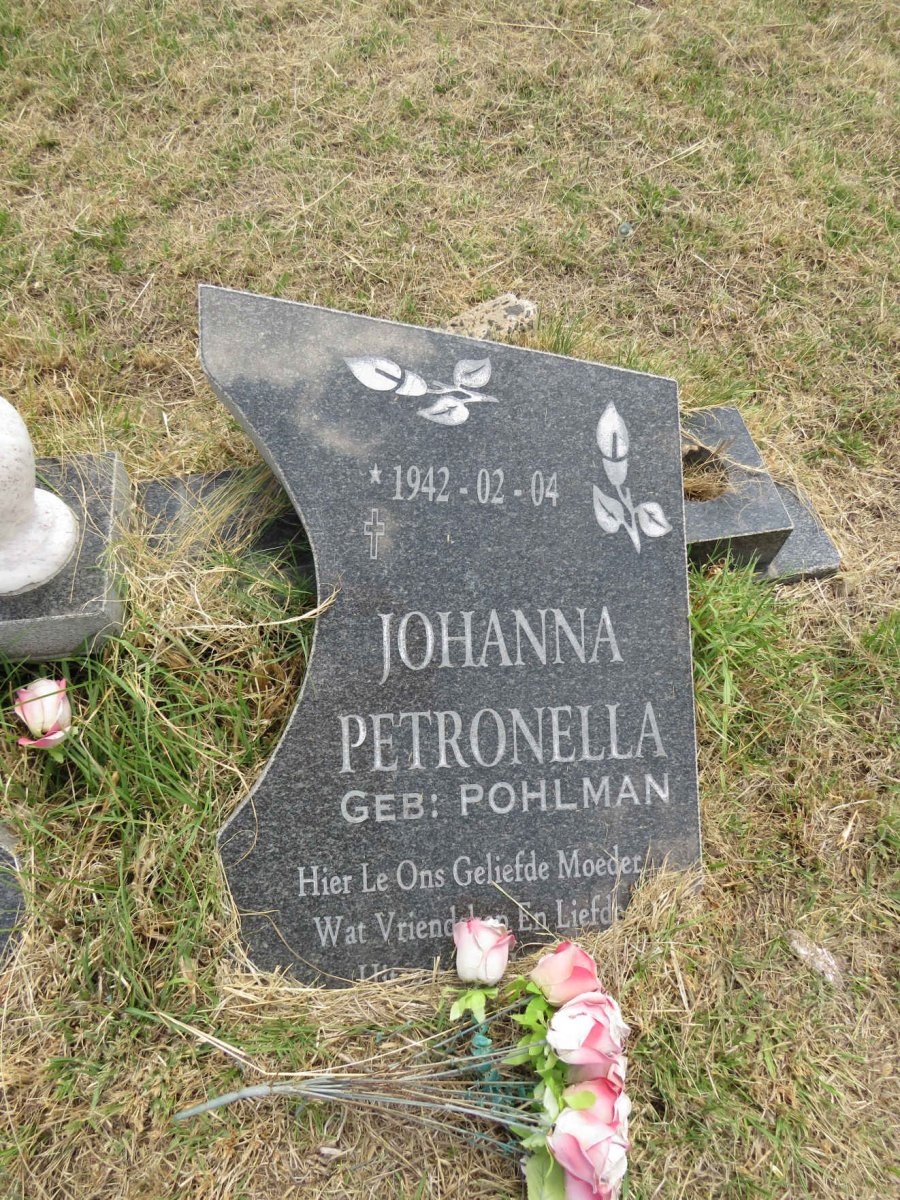 LABUSCHAGNE Johanna Petronella nee POHLMAN 1942- 