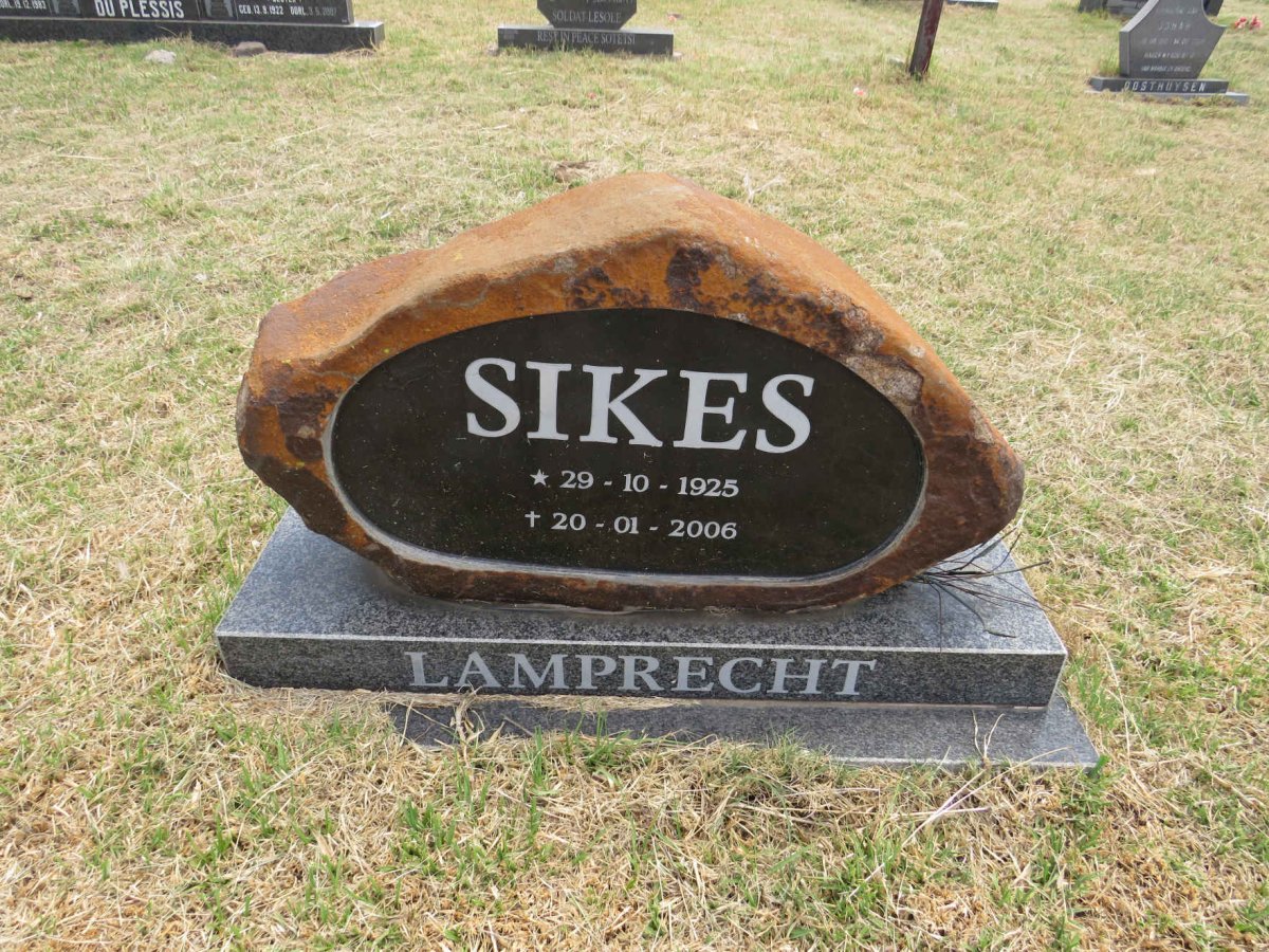 LAMPRECHT Sikes 1925-2006