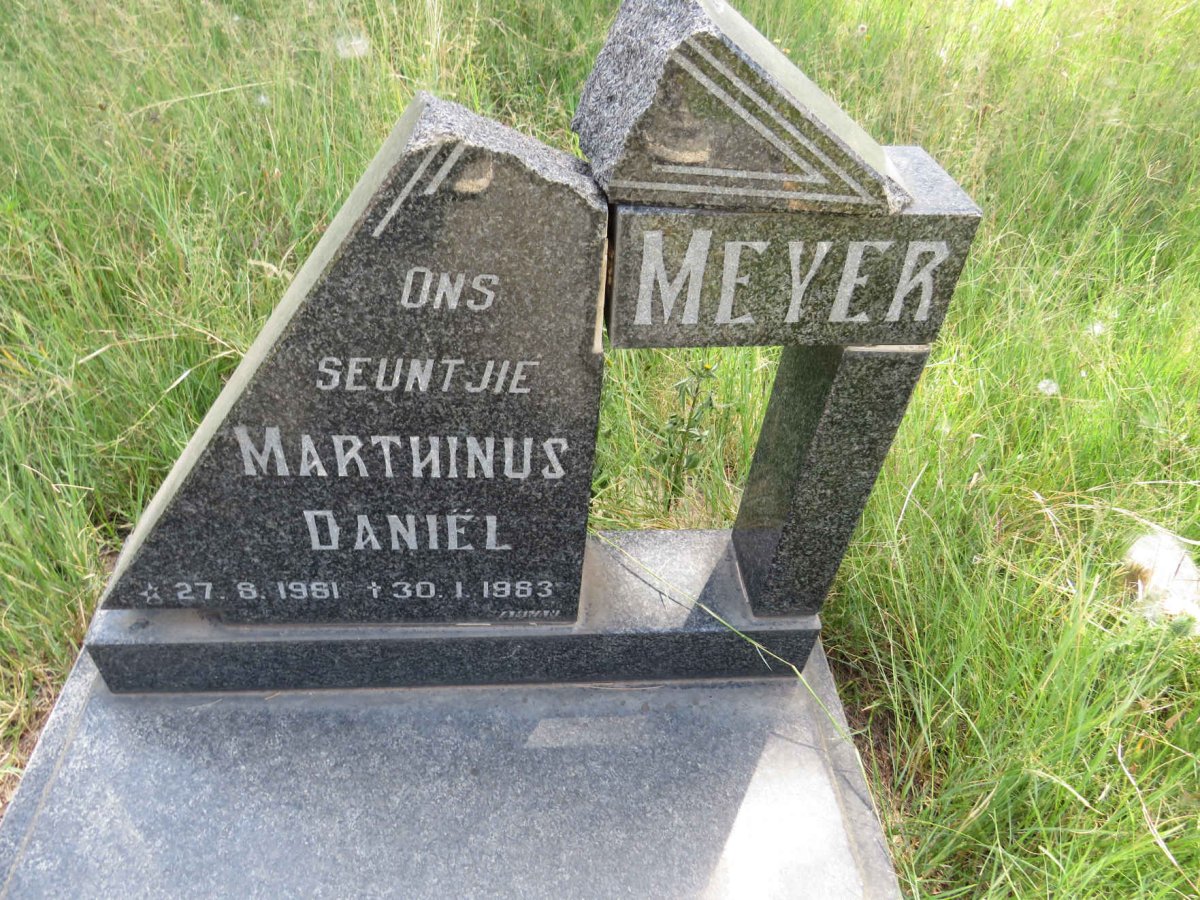 MEYER Marthinus Daniel 1981-1983