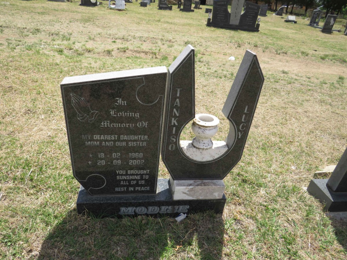 MODISE Tankiso Lucy 1960-2002