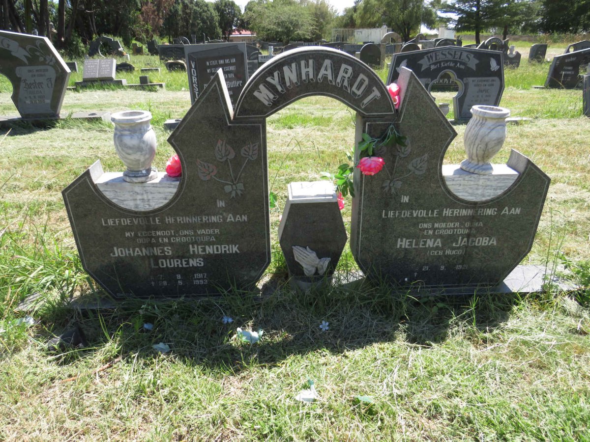 MYNHARDT Johannes Hendrik Lourens 1917-1993 & Helena Jacoba  HUGO 1921-