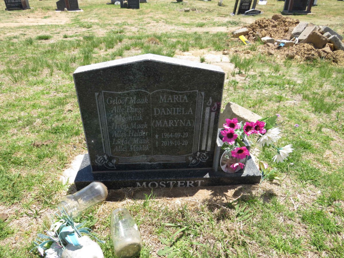 MOSTERT Maria Daniela 1964-2019 