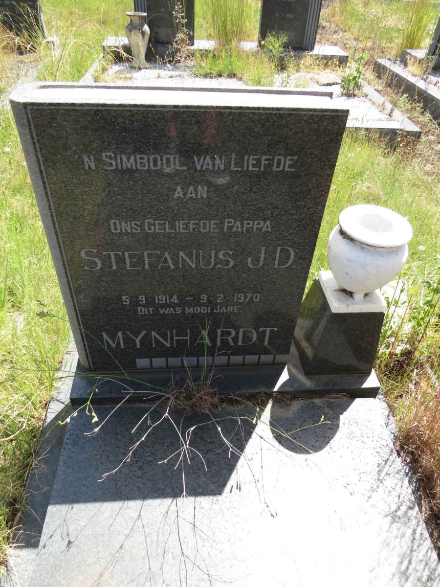 MYNHARDT Stefanus J.D. 1914-1970