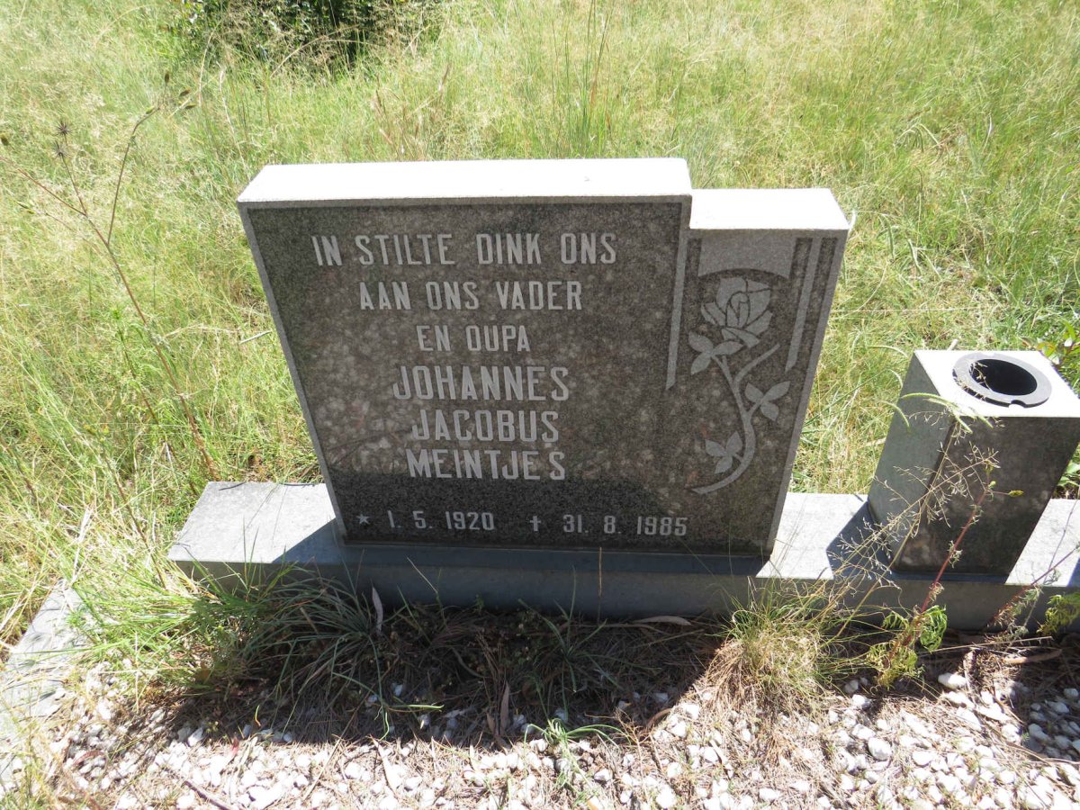MEINTJES Johannes Jacobus 1920-1985