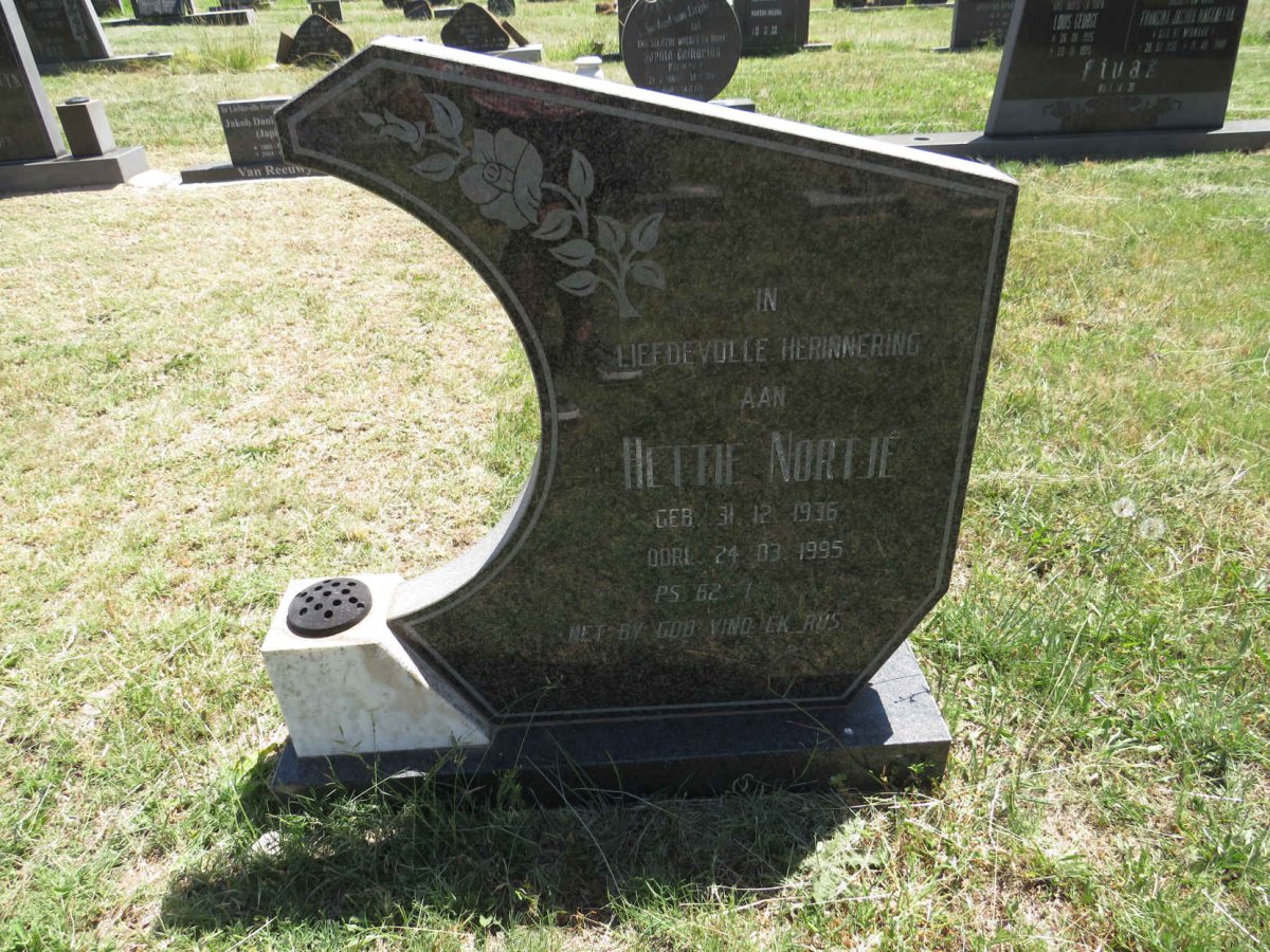 NORTJE Hettie 1936-1995