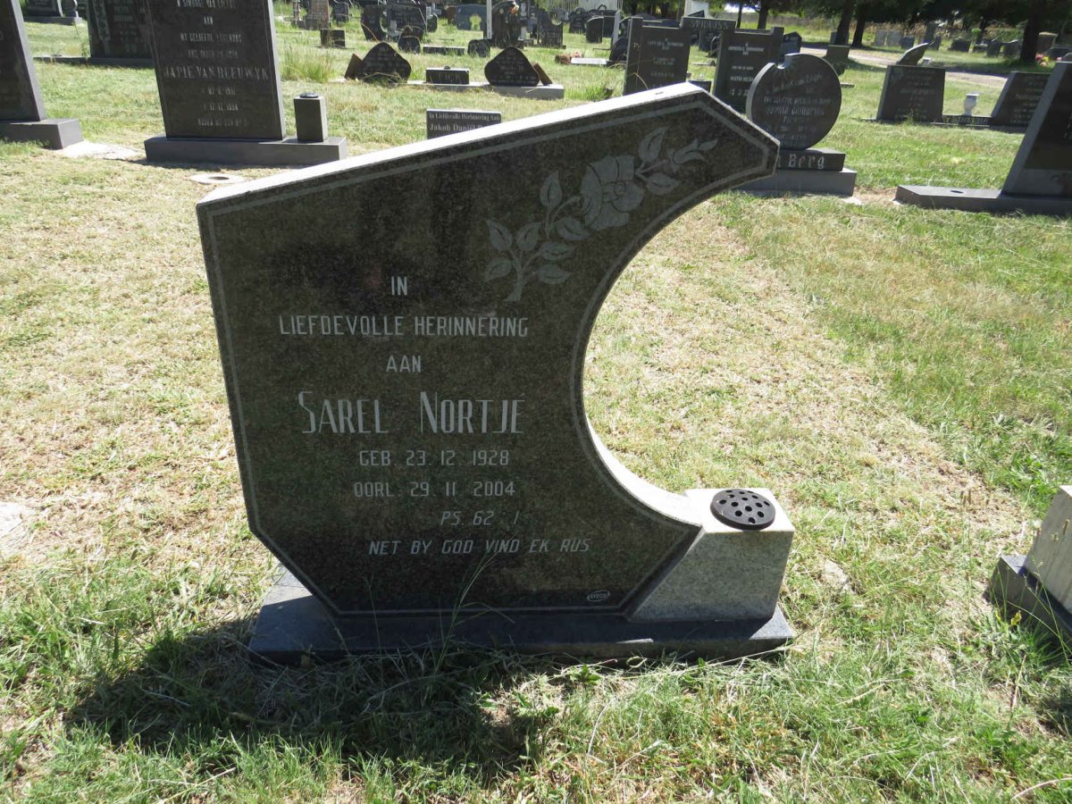 NORTJE Sarel 1928-2004