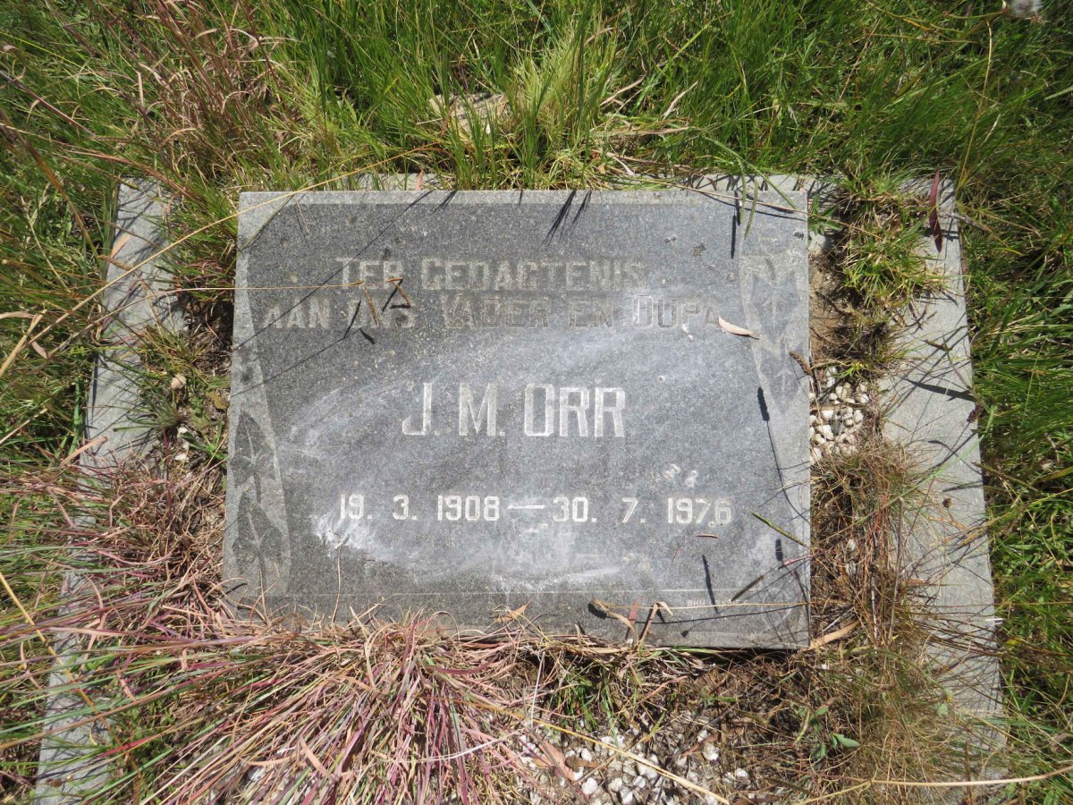 ORR J.M. 1908-1976