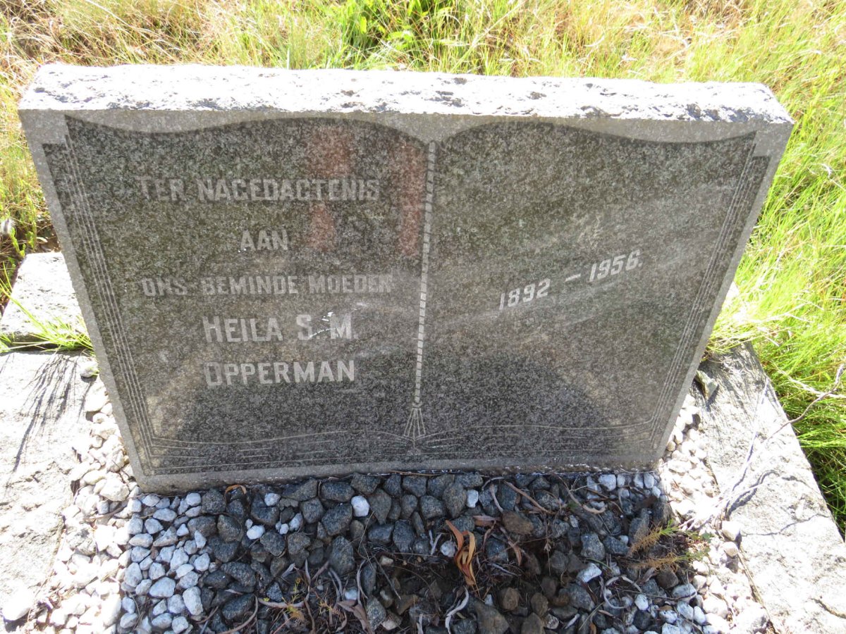 OPPERMAN Heila S.M. 1892-1956