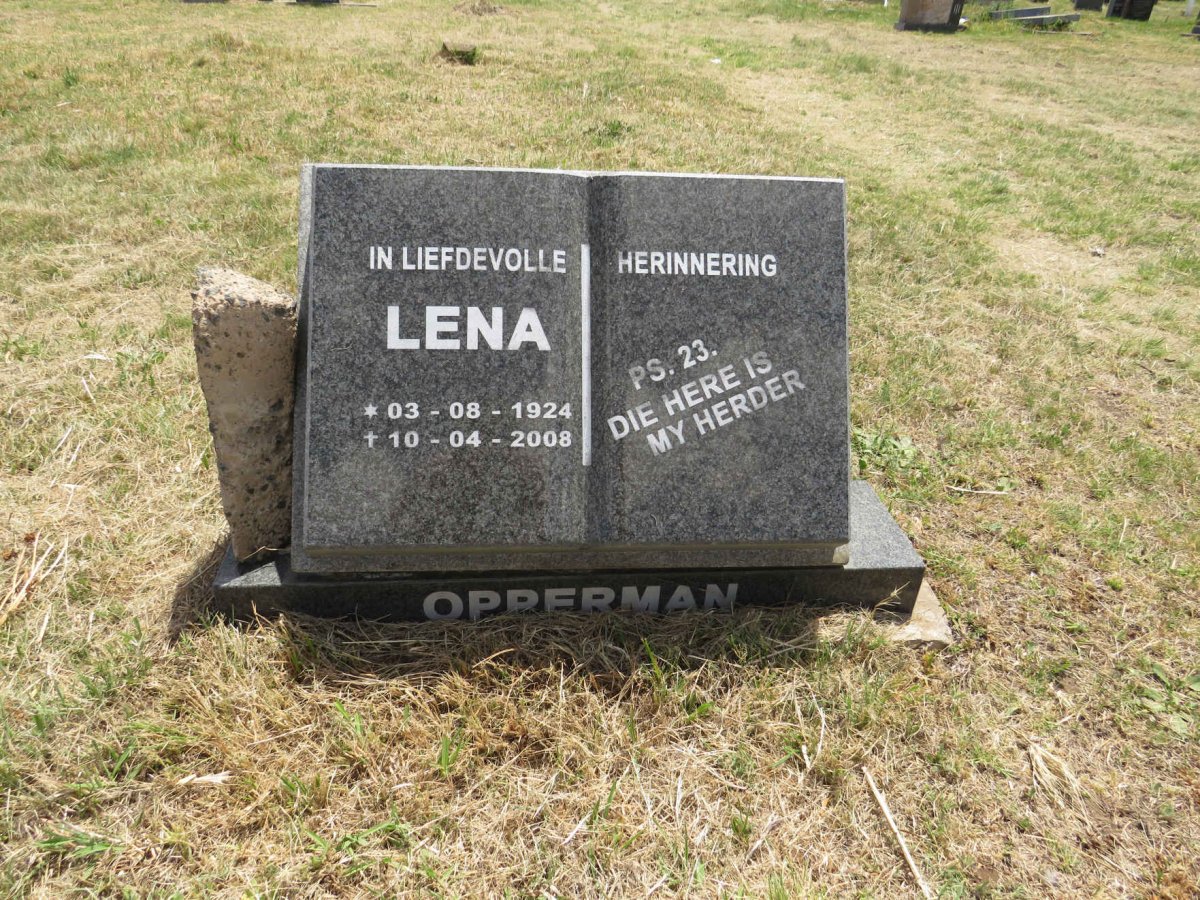 OPPERMAN Lena 1924-2008