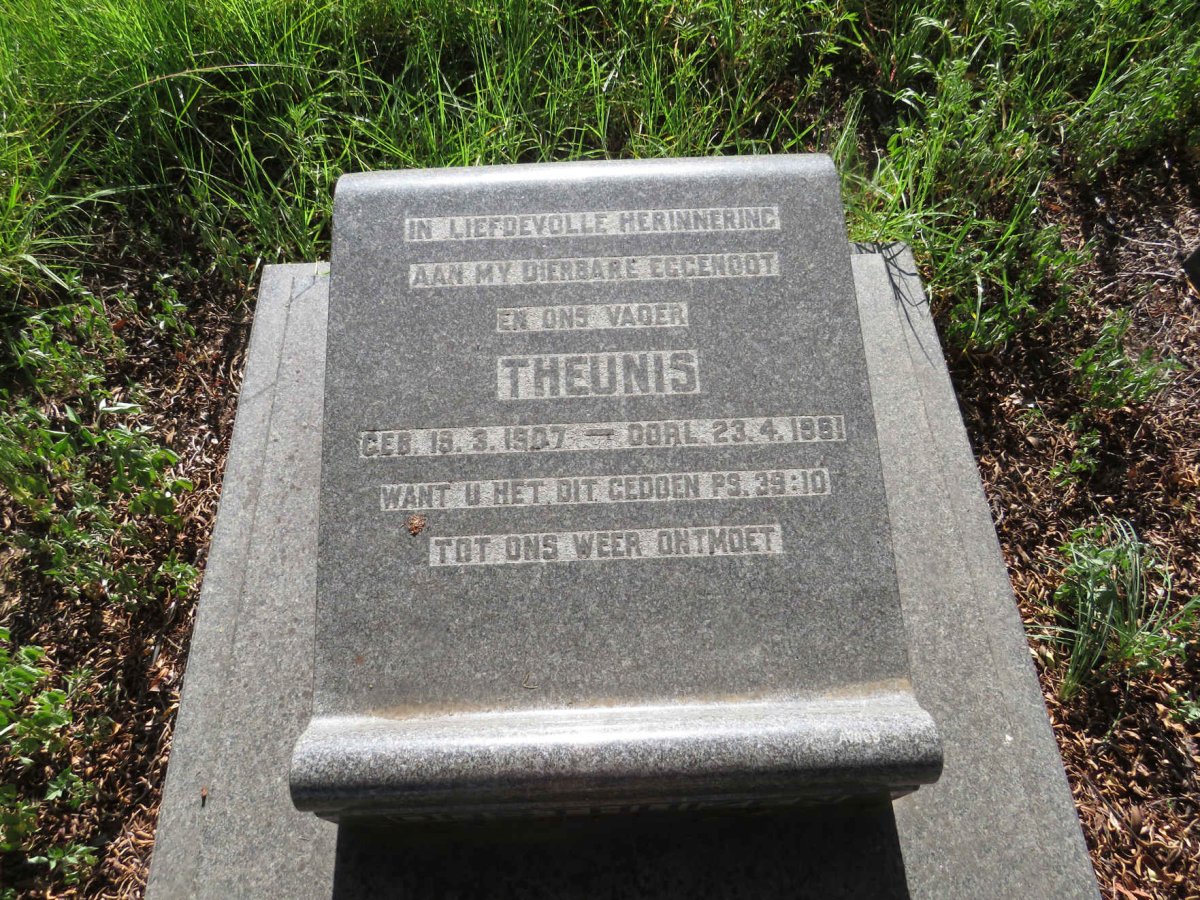 OOSTHUIZEN Theunis 1907-1981 _2
