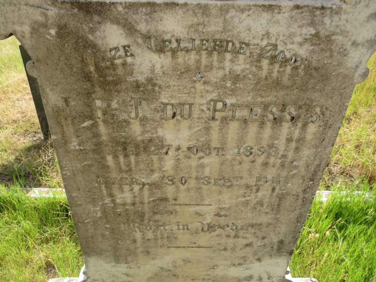 PLESSIS J.P.J., du 1893-1911 _2