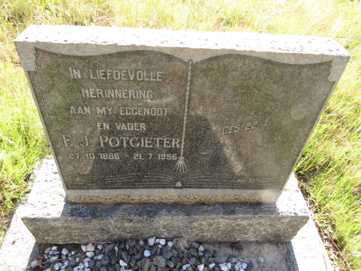 POTGIETER F.J. 1886-1956