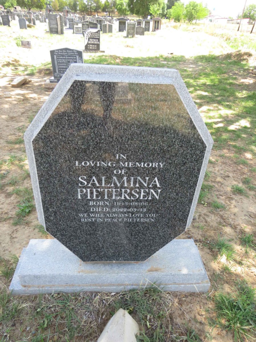 PIETERSEN Salmina 1943-2022