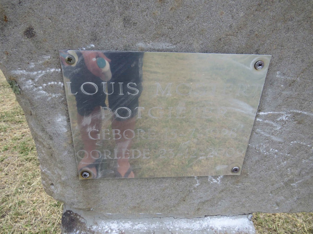 POTGIETER Louis Mostert 1928-2009