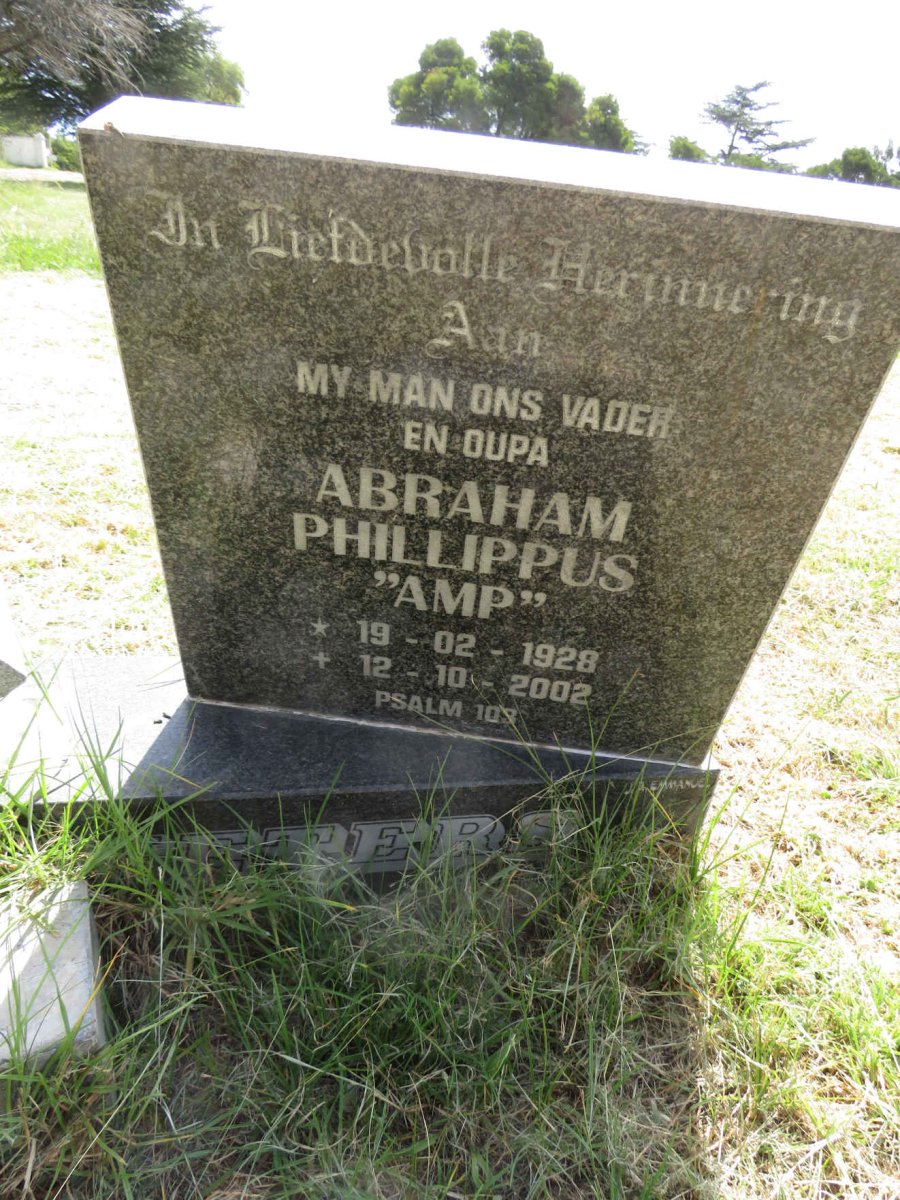 PIETERS Abraham Phillippus 1928-2002