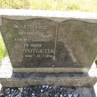 POTGIETER F.J. 1886-1956