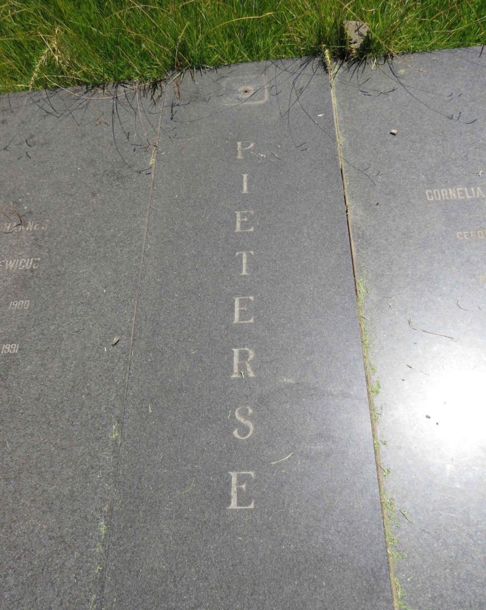 PIETERSE Johannes Lodewicus 1900-1991 & Cornelia Gertruida MEYER 1899-1983 _1