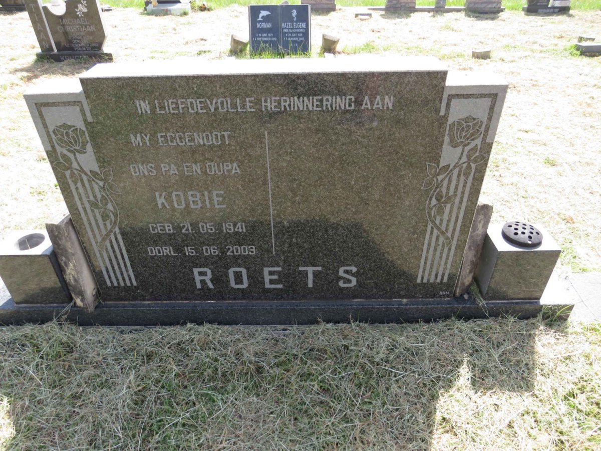 ROETS Kobie 1941-2003