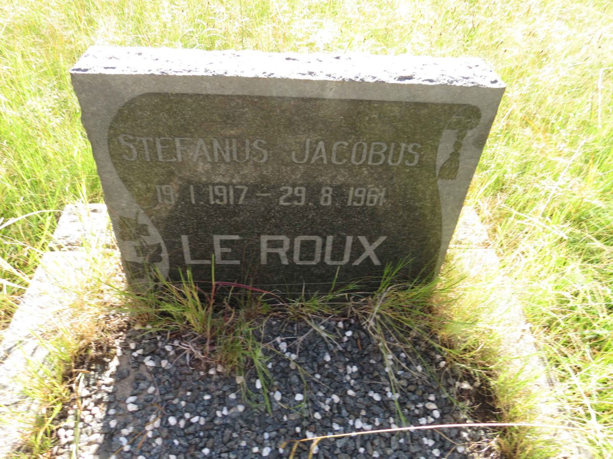 ROUX Stefanus Jacobus, le 1917-1961