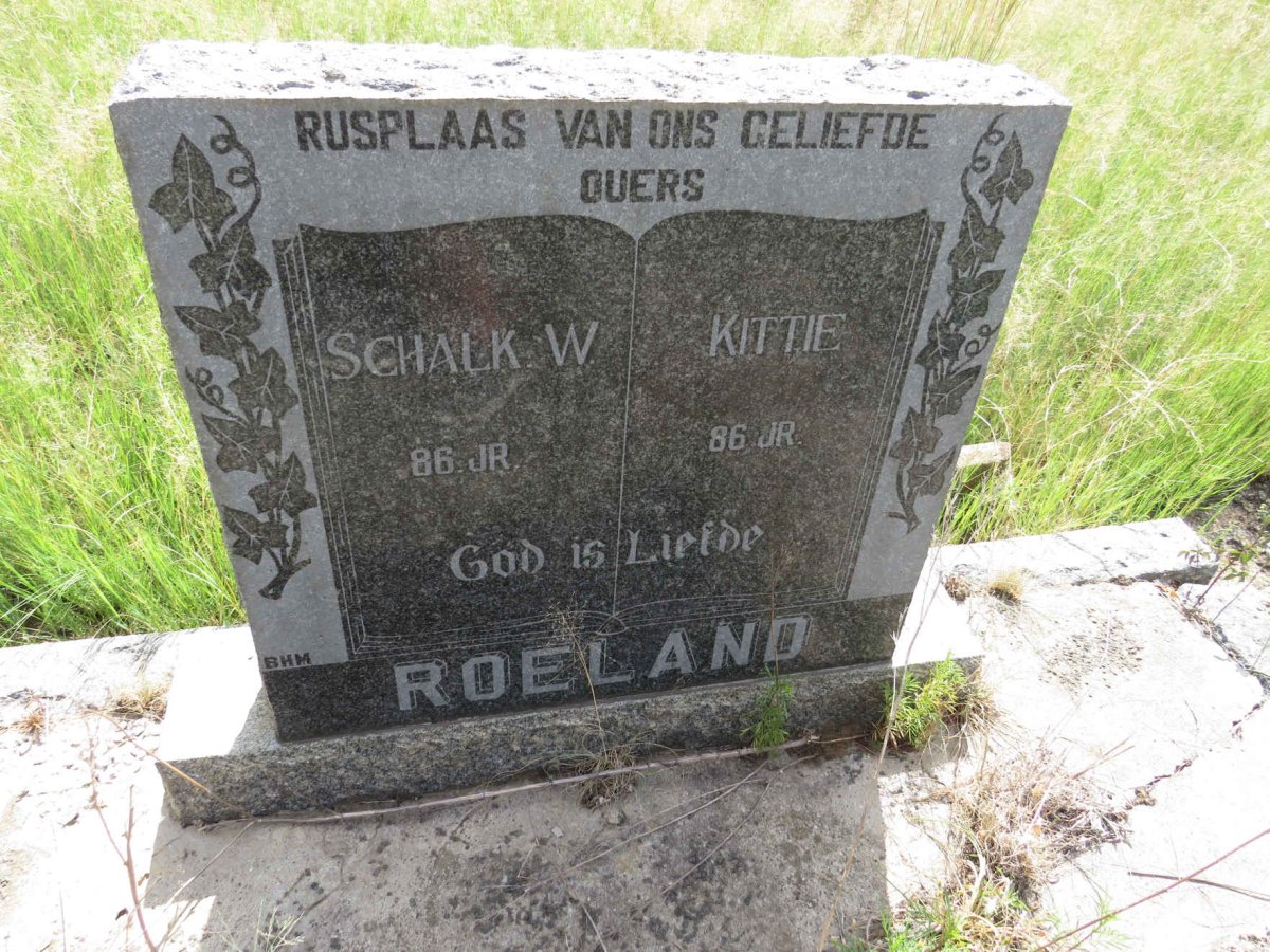 ROELAND Schalk W. & Kittie