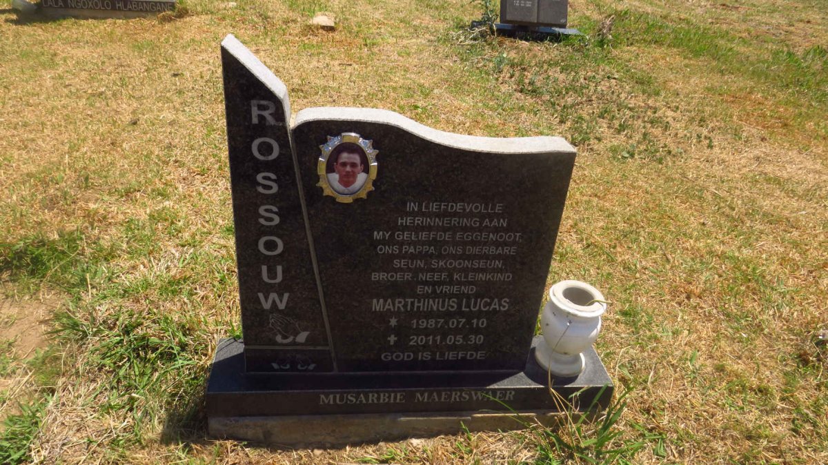 ROSSOUW Marthinus Lucas 1987-2011 